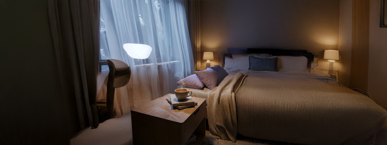 Herbal tea for better sleep at night